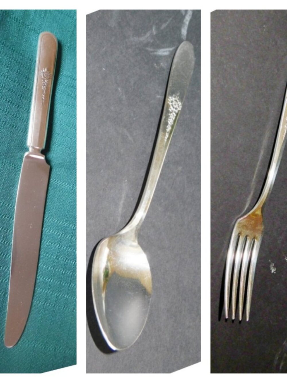 Tudor Plate “Fantasy” Silverplate Flatware – Vintage 1940s Art Deco Pattern